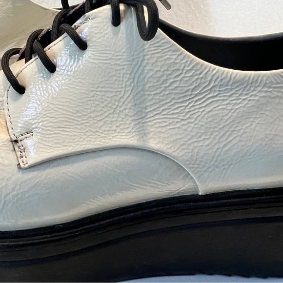 Vagabond Tara Platform Derby Off White &Black Size 39 - US size 9 - Picture 13 of 13